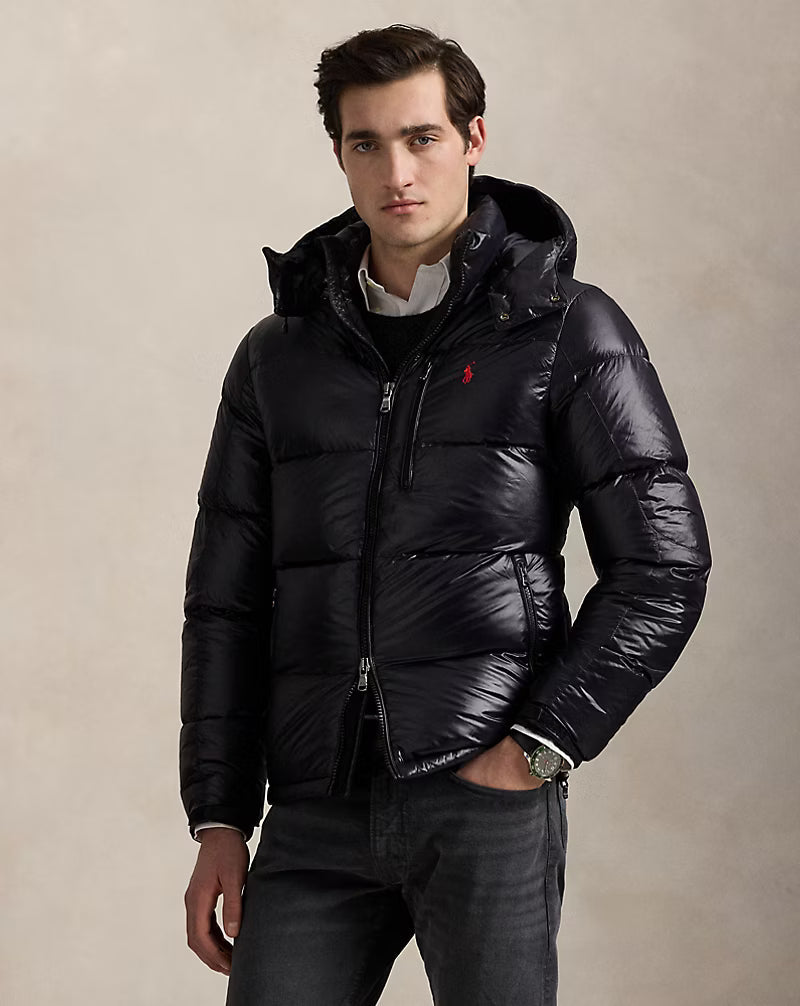 Ralph Lauren Gorham Glänzende Daunenjacke | Letzte Stücke